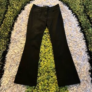 Dolce & Gabbana Black Slim Fit Bootleg Pants
